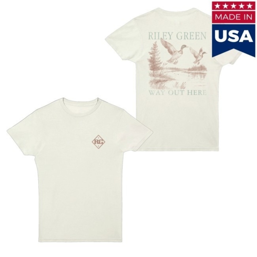 Riley Green  Store Way Out Here Tee 2 Sided